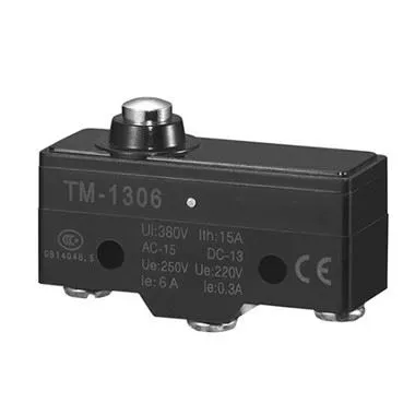 Microinterruptor de botão eletrônico do tipo êmbolo