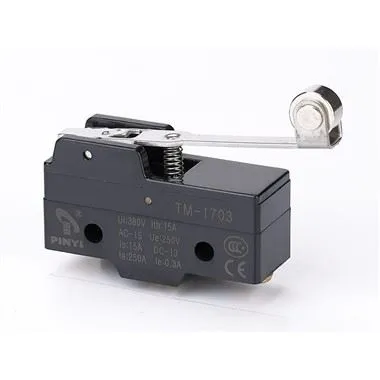 Microinterruptores da alavanca do rolo da dobradiça Spdt